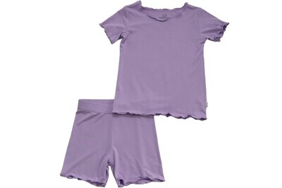 Lavender Short Pajamas