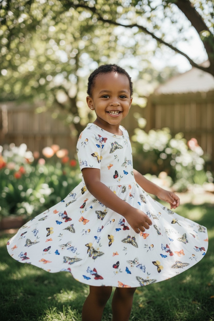 Butterfly Twirl Dress